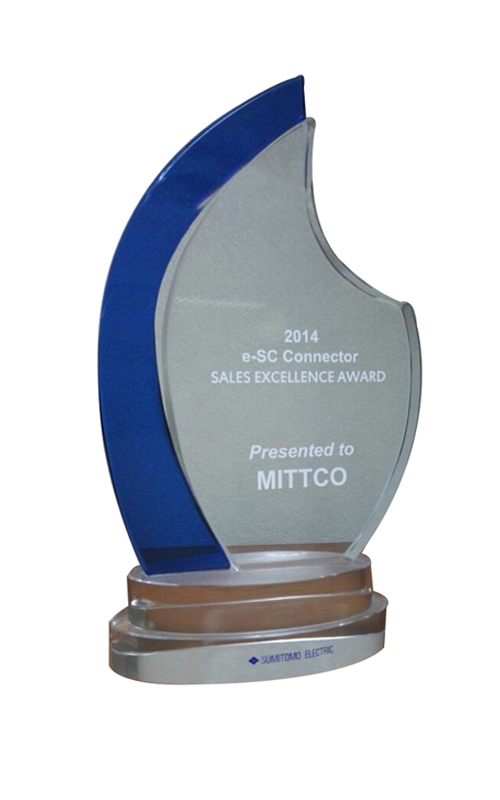 2014 e SC Connector Sales Excellence Award