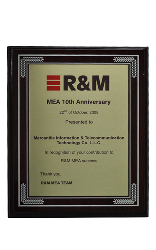 R&M MEA 10th Anniversary